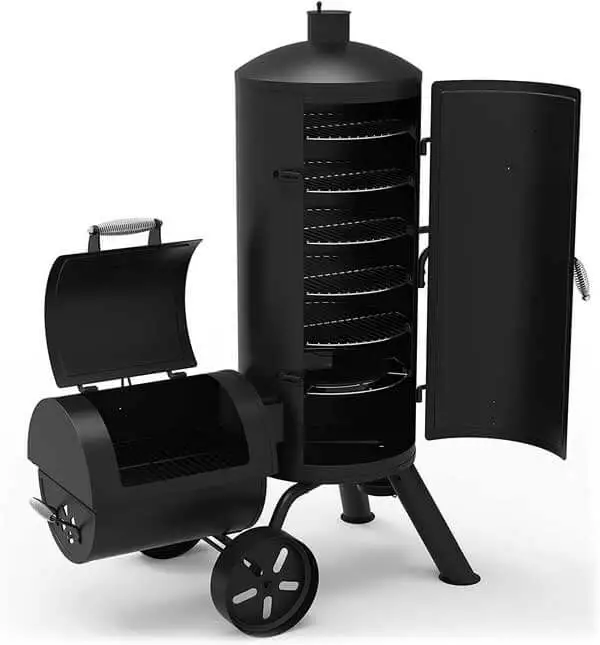 Dyna-Glo-Signature-Series-DGSS1382VCS-D-Heavy-Duty-Vertical-Offset-Charcoal-Smoker-&-Grill